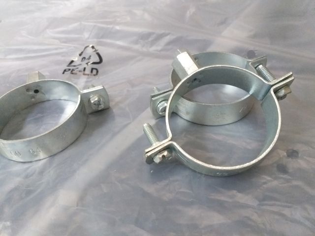 Abrazaderas 4 unidades 60/64 2"