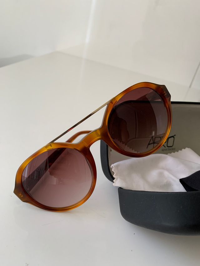 gafas carey y dorado