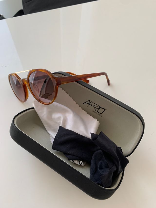 gafas carey y dorado