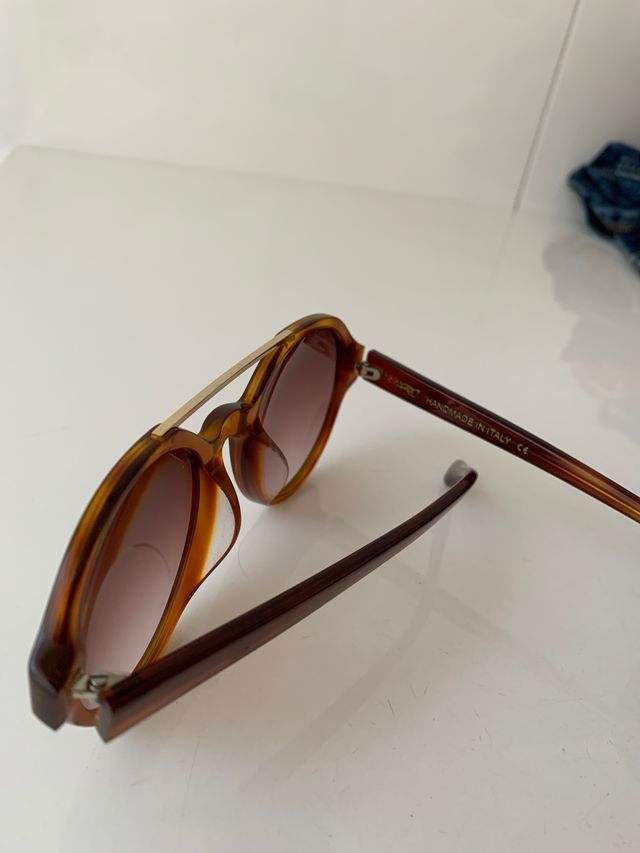 gafas carey y dorado