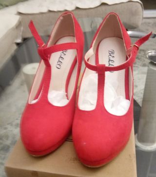 zapato mujer con tacón