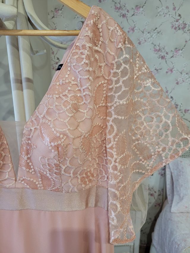 Vestido largo fiesta XXL