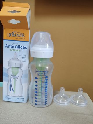 biberon anticolicos Dr. Brown's + tetinas