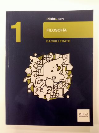Libro de Filosofía, 1 de bachillerato (Oxford)
