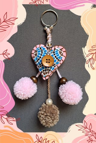 Llavero de corazón