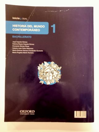 Libro de Historia del Mundo Contemporáneo (Oxford)