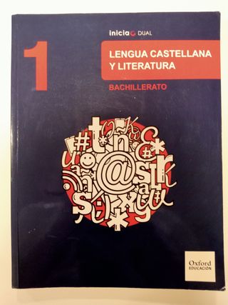Libro de Lengua Castellana y Literatura (Oxford)