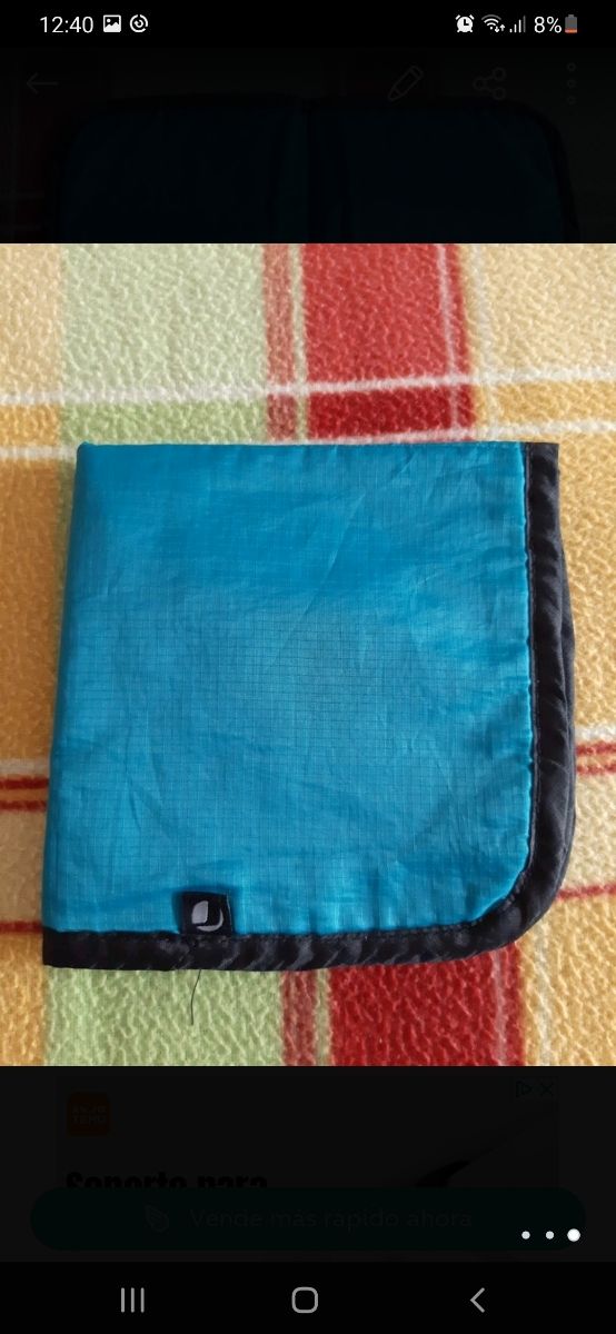 cambiador de viaje marca JANE