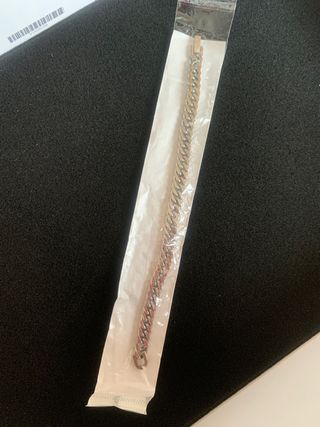 Bracciale da uomo in acciaio nuova confezionato
