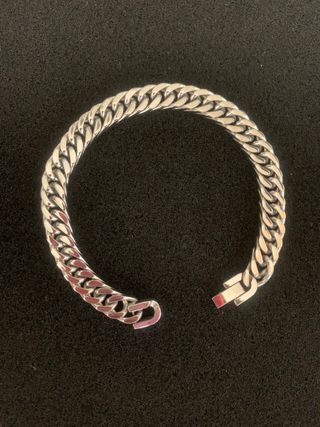 Bracciale da uomo in acciaio nuova confezionato