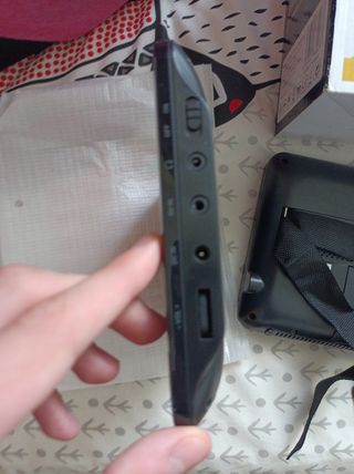 Sistema Dual/ DVD Portátil Doble Pantalla LCD7"