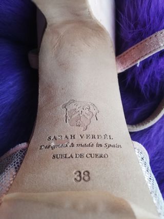 Sandalias Sarah Verdél 38