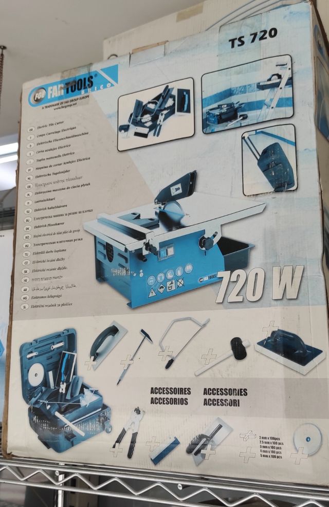 Cortador eléctrico de cerámicas 180mm 720w