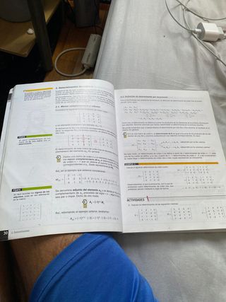 Libro matemáticas segundo de bachillerato edebé.