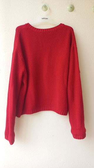 Jersey rojo de punto