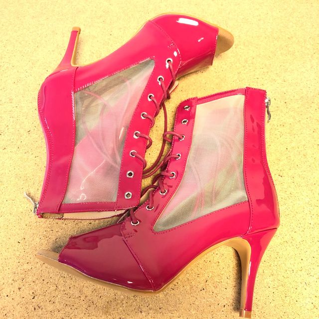 Botas fucsia Talla 41 - 8,5cm