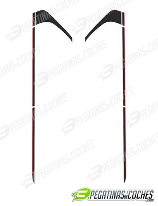 Pegatinas decoración Visa 1000 pistas