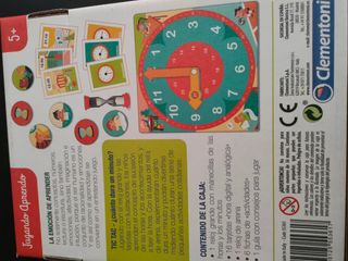 juego Tic Tac Jugando aprendo. Clementoni