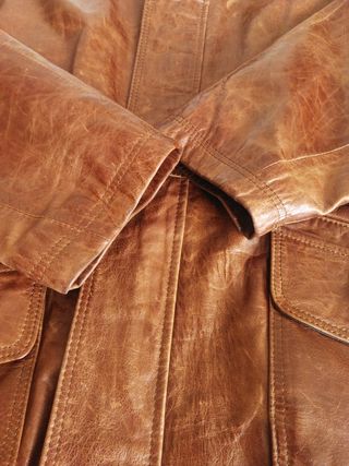 cazadora piel caballero Giorgio Sappeni