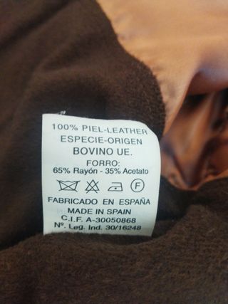 cazadora piel caballero Giorgio Sappeni