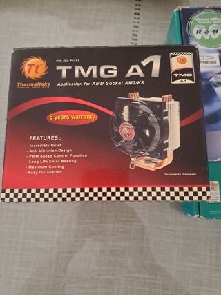 placa Asrock  AM2NF6G-VSTA con procesador y ram
