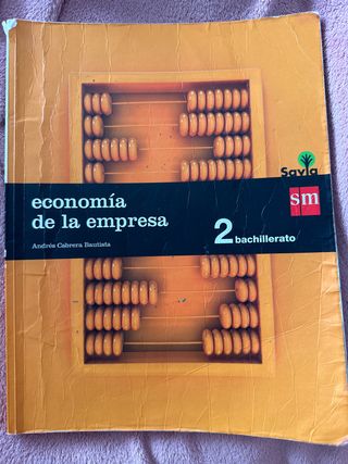 Libro de economía 2 bachiller