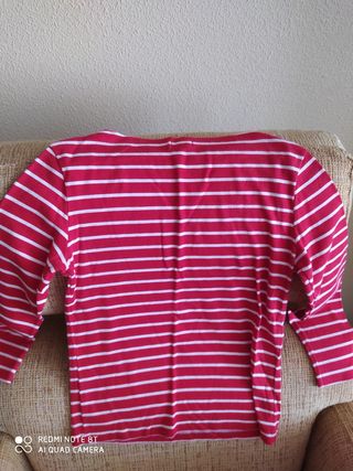 camiseta marinera Massimo Dutti