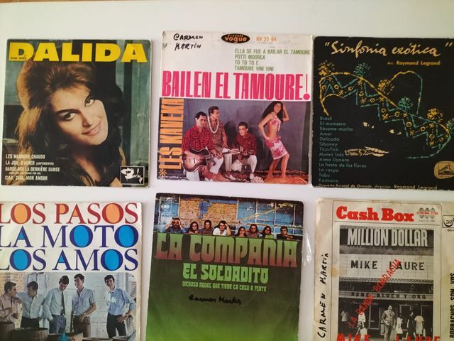 Lote 13 discos vinilo Single