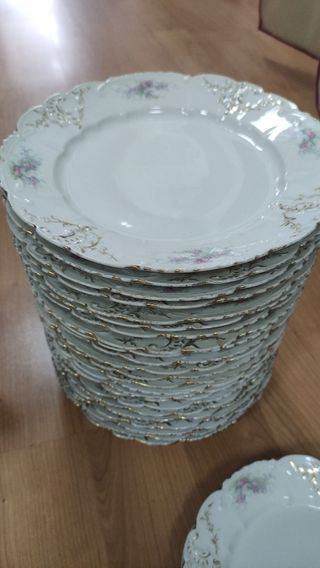 vajilla antigua de Limoges