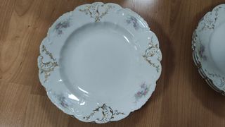 vajilla antigua de Limoges