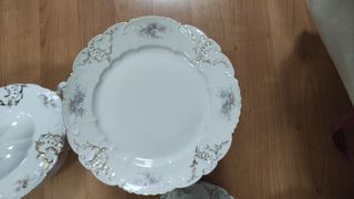 vajilla antigua de Limoges