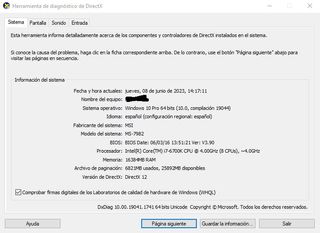 PC Ordenador i7-6700 4Ghz (8 CPUs) RAM 16GB