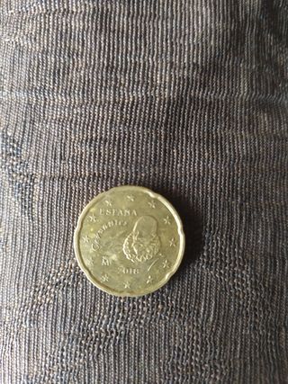 Lote monedas cervantes colección de 10,20 y 50 cėn