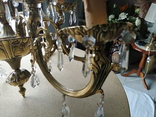 LAMPARA MODELO ARAÑA DE BRONCE VINTAGE