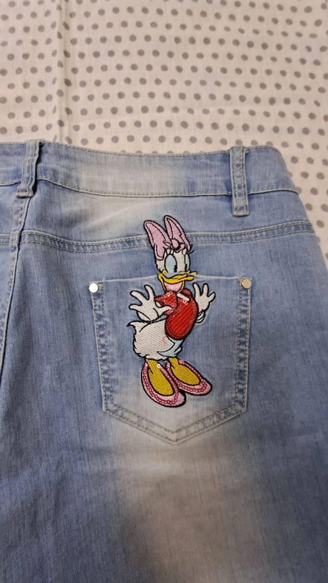 Pantaloncino corta donna in denim