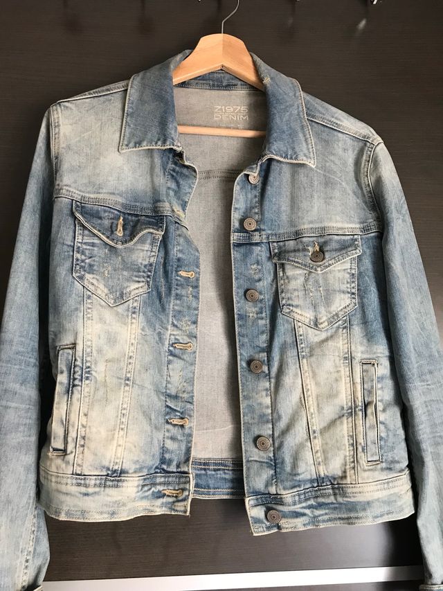 Cazadora tejana mujer