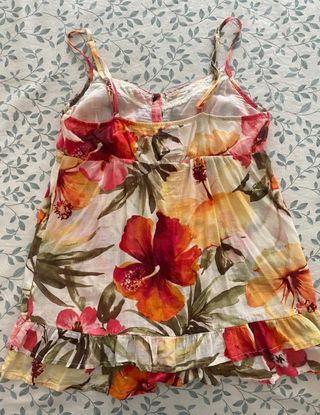 Blusa flores
