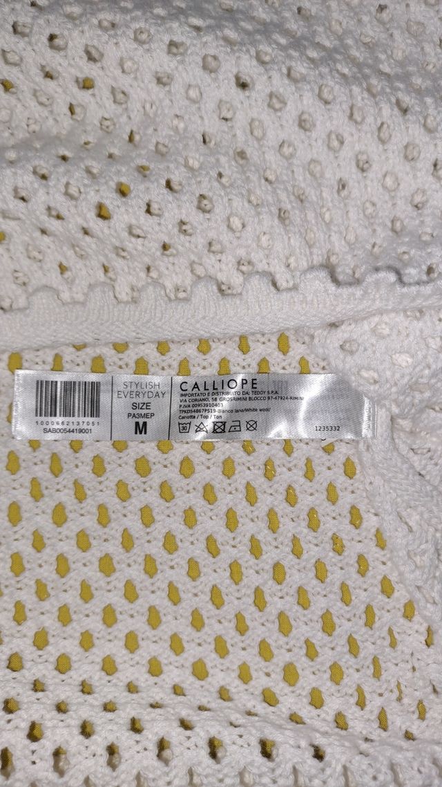 Canotta donna in puro cotone