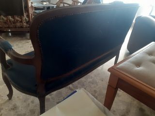 Sofá/ Butaca doble, Luis XV