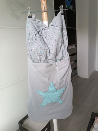 Saco capazo bebe reversible tuc tuc