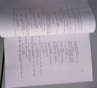 Guion firmado de series y peliculas