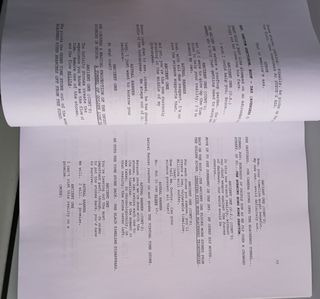 Guion firmado de series y peliculas