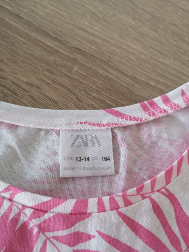 camiseta de manga corta Zara talla 12/13