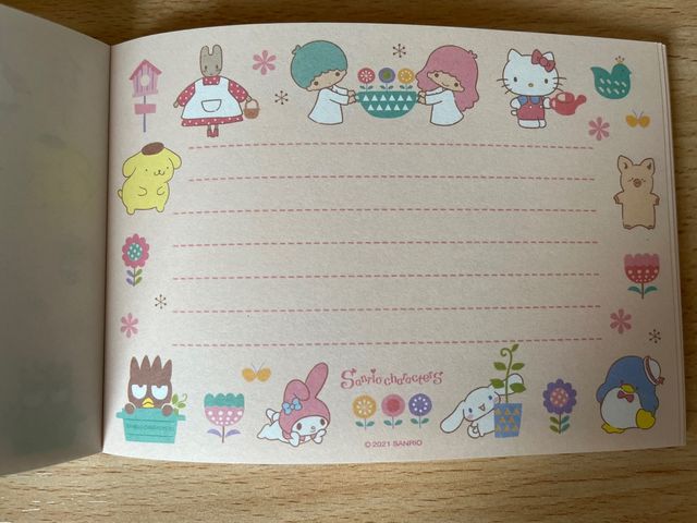 Cartas perfumadas Sanrio