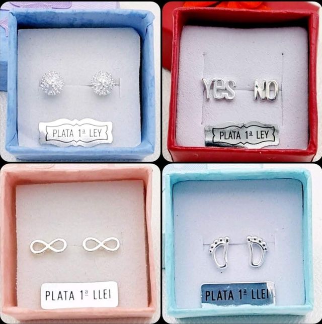 Pendientes de Plata Originales
