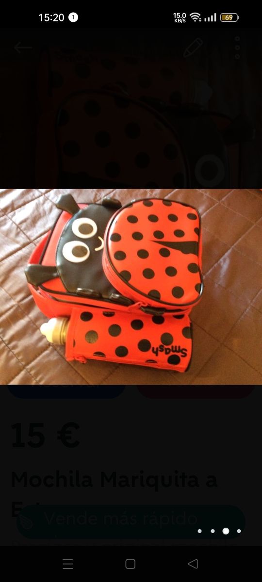 Mochila Térmica Infantil