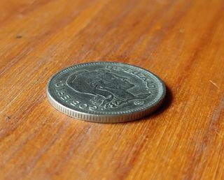 Moneda de 1 peseta. Año 1937. Gobierno de Euzkadi.