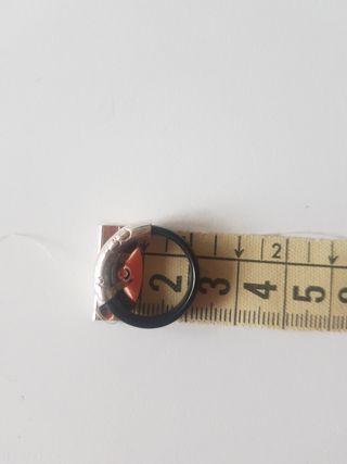 Anillo tous caucho y plata