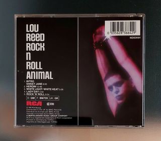 Lou Reed CD : Rock and Roll animal.