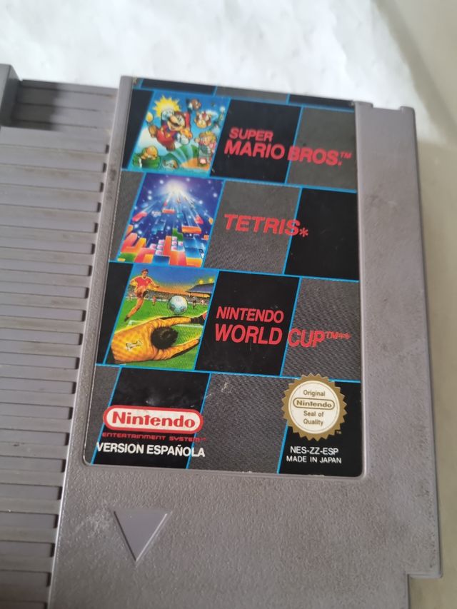 JUEGO ORIGINAL NINTENDO 3 EN UNO DE LA NES